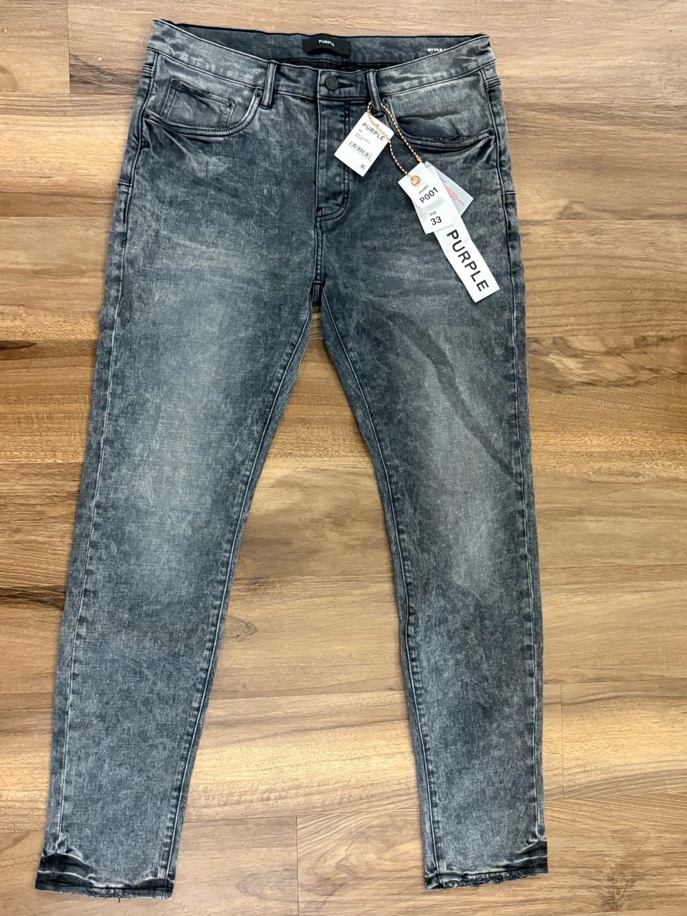 Purple Brand Men’s Skinny Ash Vintage Washed Jeans